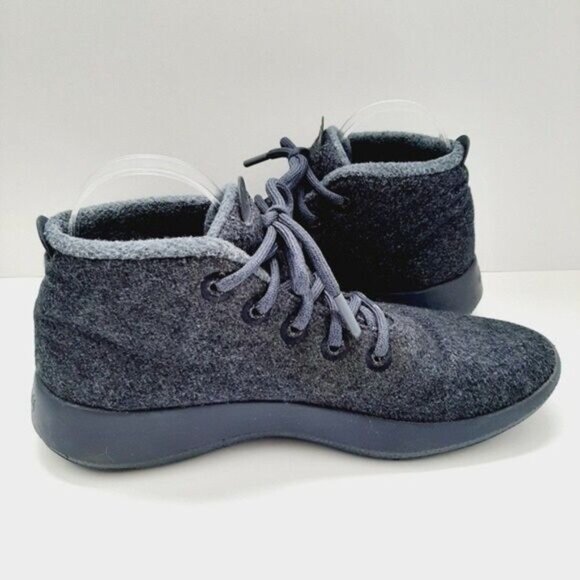 ALLBIRDS Wool Runner-up Mizzle Highlights Hi-top Shoes Men's Sz 9 - Picture 10 of 15
